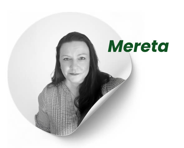 Mustavalkoinen henkilökuva: Mereta